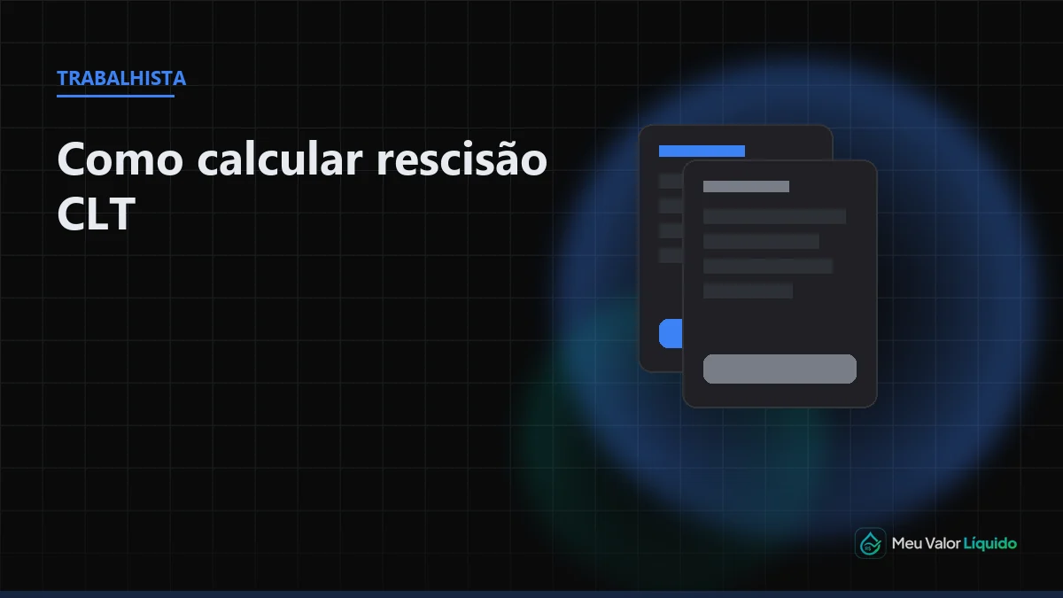 Ilustração editorial (Trabalhista): Seguro-desemprego: quem tem direito e como estimar — Meu Valor Líquido